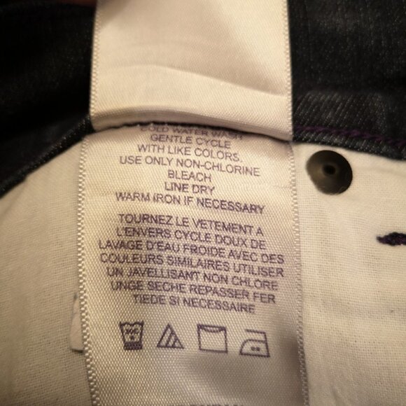 YNXDJ Ladies Capri Length Made in the USA Blue Jeans - Picture 4 of 10